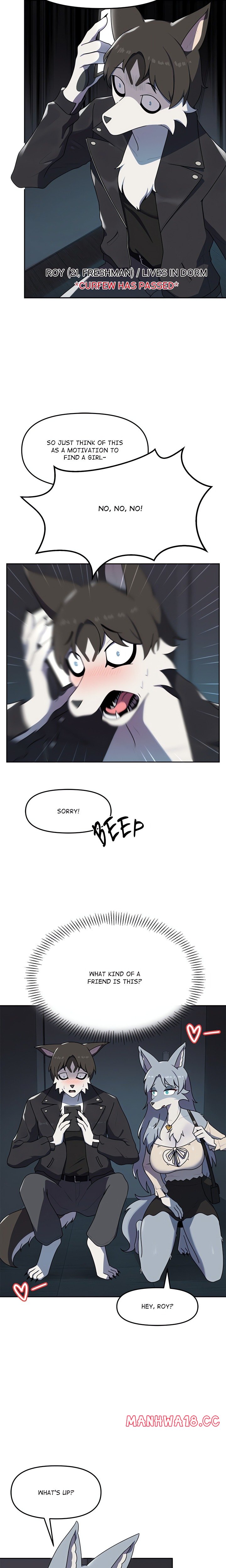 Paws on Campus - Chapter 2 Page 3