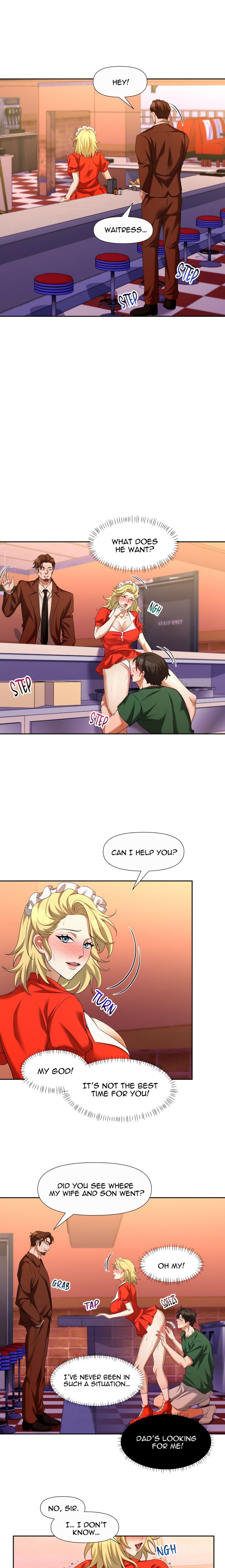 Backseat Trip with my Stepmother - Chapter 7 Page 11