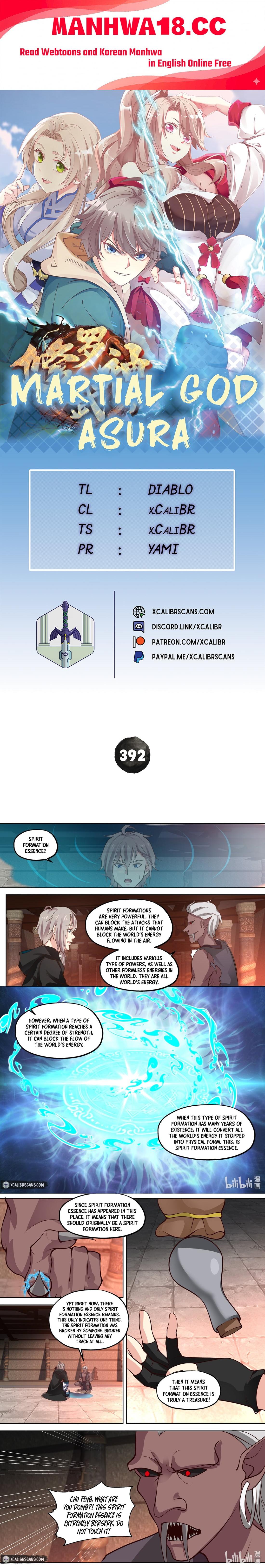 Martial God Asura - Chapter 392 Page 1