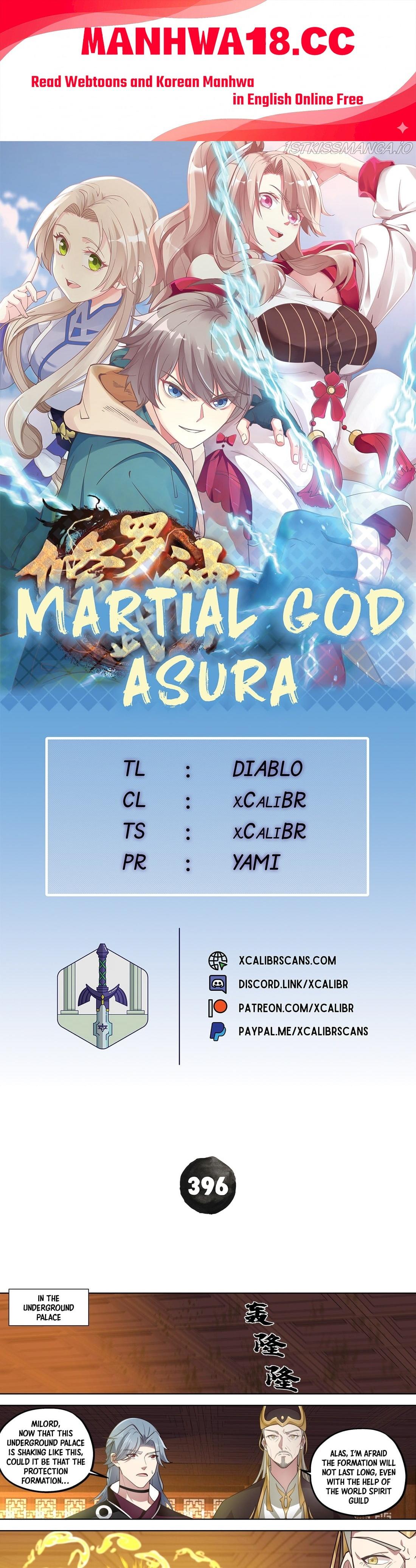 Martial God Asura - Chapter 396 Page 1