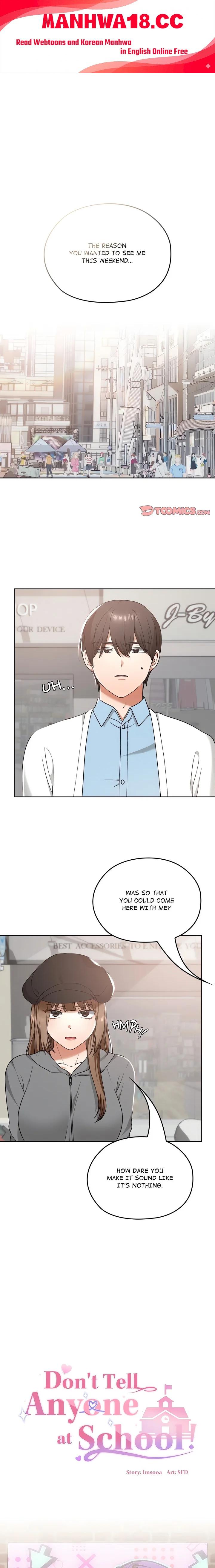 Don’t Tell Anyone at School! (Uncensored) - Chapter 12 Page 1