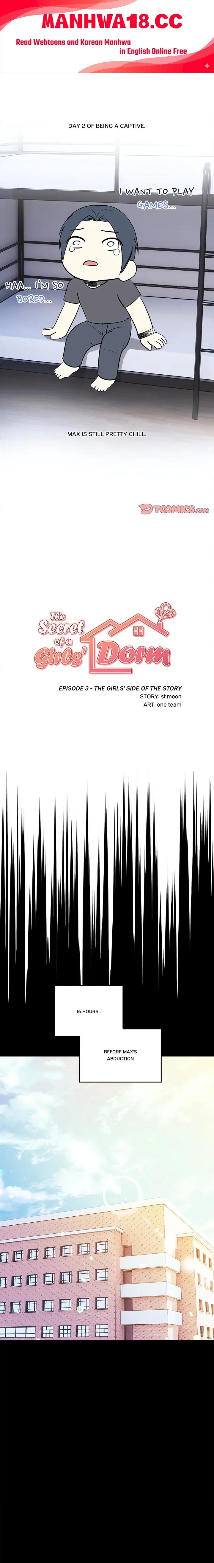 The Secret of a Girls’ Dorm - Chapter 3 Page 1